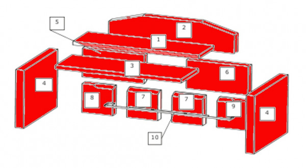 Wamsler Akzent Feuerraumauskleidung