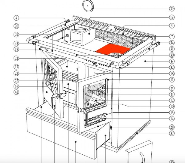 Wamsler K135F/A Zugumlenkung A