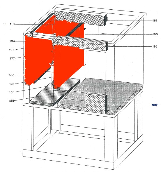 Wamsler Typ 110 K61 Feuerraumauskleidung B