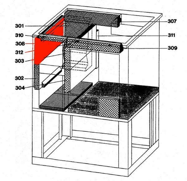 Wamsler Typ 113 K61 Seitenstein links oben A