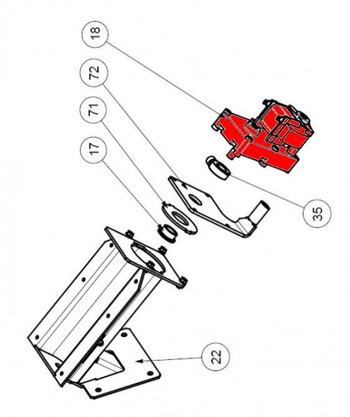 Wamsler WP 2-8 Schneckenmotor