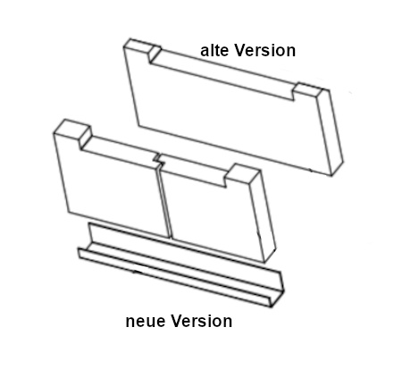 Wamsler WO 109-8 A Vorderstein unten Set